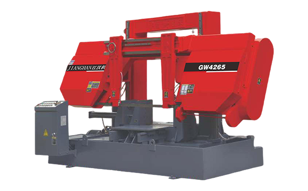 隆昌GW4265双柱龙门卧式带锯床