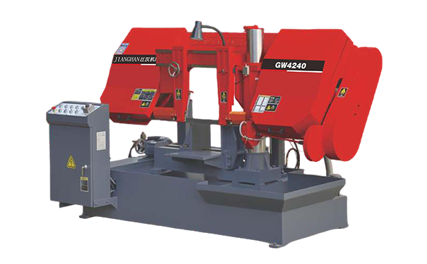 隆昌GW4240双柱卧式带锯床